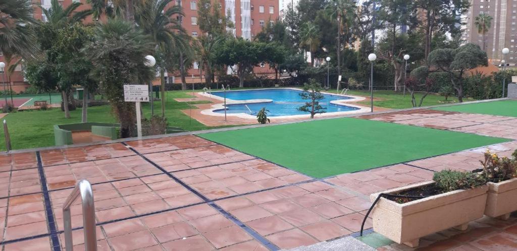 Apartamento Edificio Gemelos XII -18 Μπένιντορμ Εξωτερικό φωτογραφία